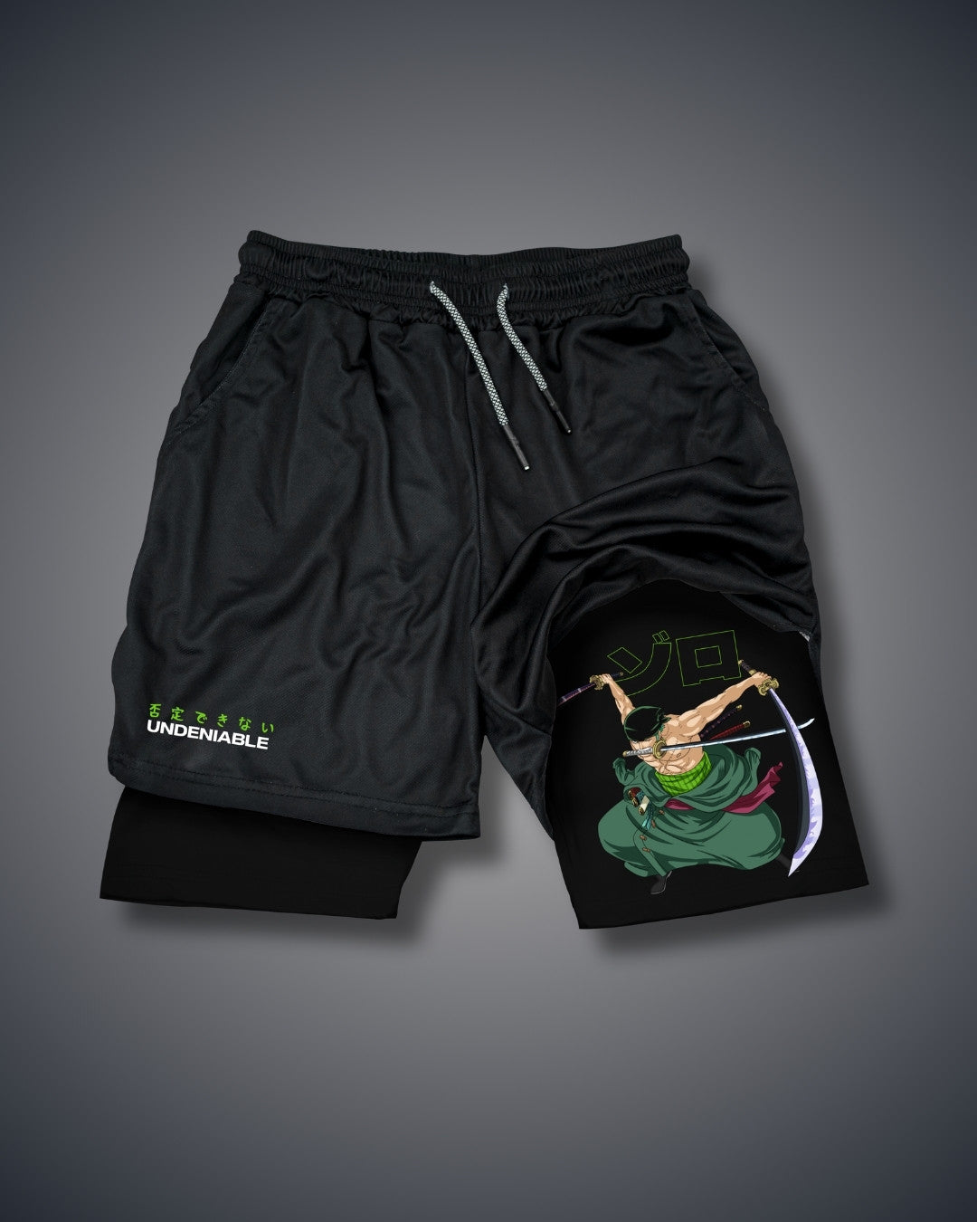 One Piece Zoro Performance Shorts