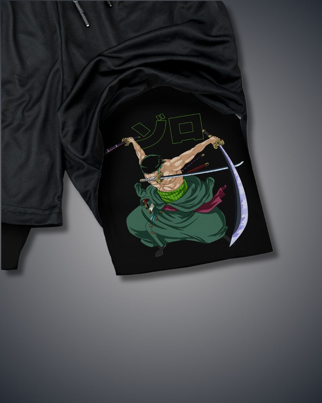 One Piece Zoro Performance Shorts