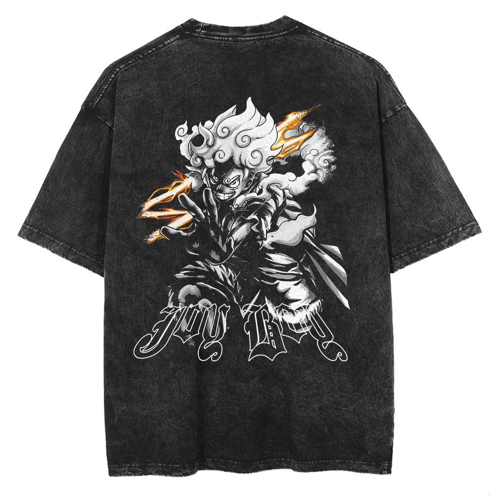 Sun God Vintage Washed 2-Sided Shirt