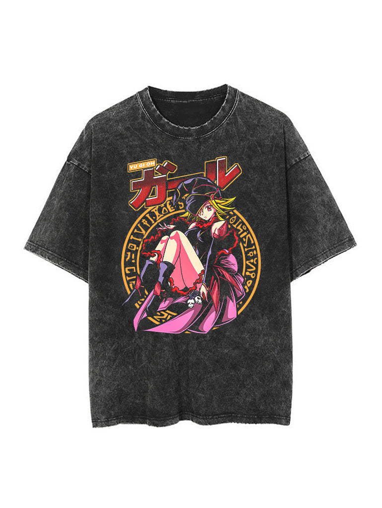 [TRZN Dark Magician Girl Vintage Tee